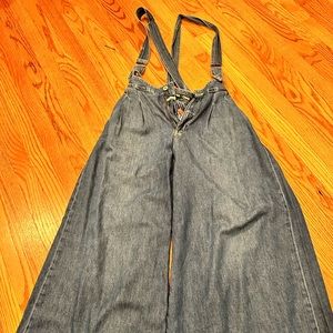 Pilcro wide leg suspenders